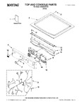 Diagram for 01 - Top And Console Parts