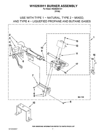 Diagram for MGDE200XW1