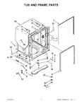 Diagram for 06 - Tub And Frame Parts