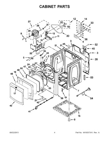 Diagram for YMEDB980BW0