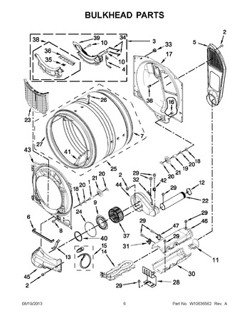 Diagram for NED5700BW0