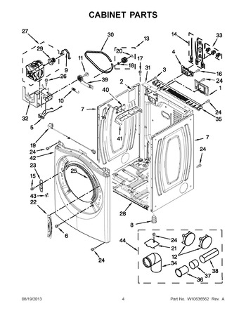 Diagram for NED5700BW0