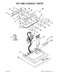 Diagram for 02 - Top And Console Parts