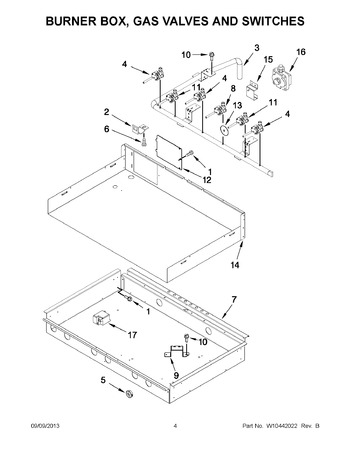 Diagram for JGCP436WP01