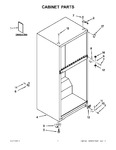 Diagram for 01 - Cabinet Parts