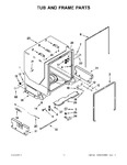 Diagram for 05 - Tub And Frame Parts