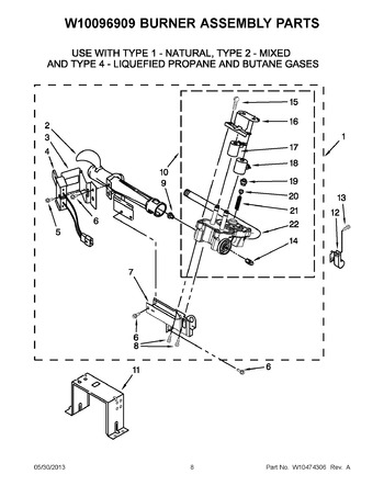 Diagram for MDG18CSAGW0