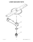 Diagram for 11 - Lower Washarm Parts