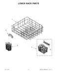 Diagram for 10 - Lower Rack Parts