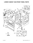 Diagram for 02 - Lower Cabinet And Front Panel Parts