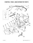 Diagram for 01 - Control Panel And Separator Parts