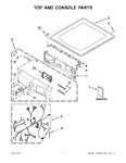 Diagram for 02 - Top And Console Parts