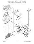 Diagram for 04 - Refrigerator Liner Parts