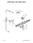 Diagram for 08 - Upper Wash And Rinse Parts