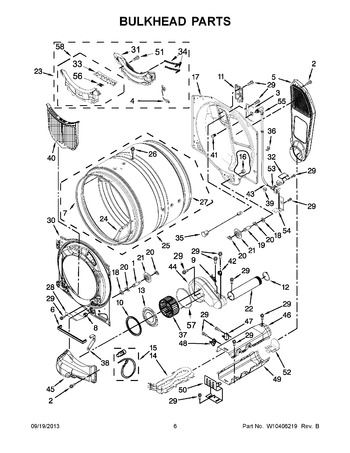 Diagram for YMED6000XW1