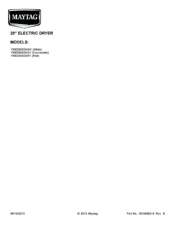 Diagram for YMED6000XR1