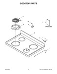 Diagram for 02 - Cooktop Parts