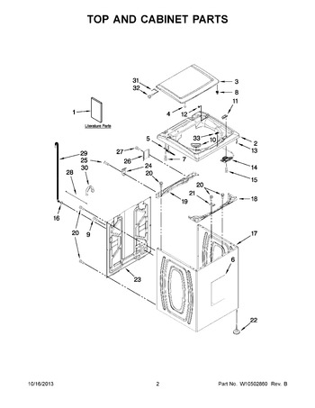 Diagram for MVWX700XL2