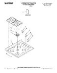 Diagram for 01 - Cooktop Parts