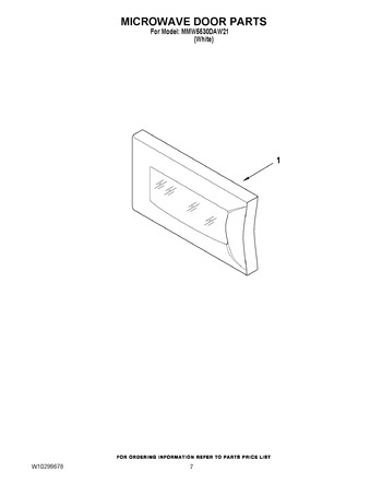 Diagram for MMW5530DAW21