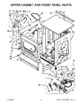 Diagram for 04 - Upper Cabinet And Front Panel Parts