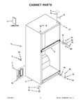 Diagram for 02 - Cabinet Parts