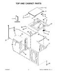 Diagram for 02 - Top And Cabinet Parts