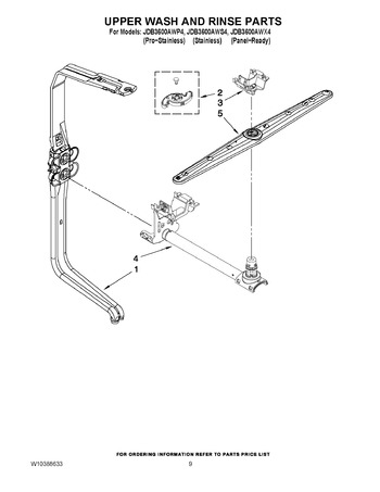 Diagram for JDB3600AWP4