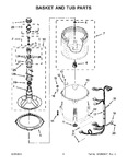 Diagram for 04 - Basket And Tub Parts