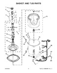 Diagram for 04 - Basket And Tub Parts