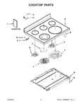 Diagram for 02 - Cooktop Parts