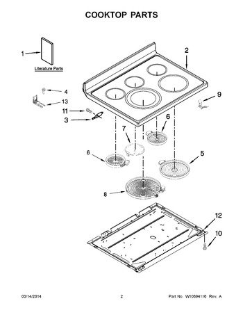 Diagram for YMER8700DW0