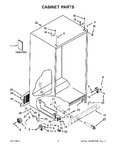 Diagram for 02 - Cabinet Parts