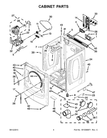 Diagram for YMED7000XW0