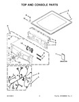 Diagram for 02 - Top And Console Parts