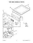 Diagram for 02 - Top And Console Parts