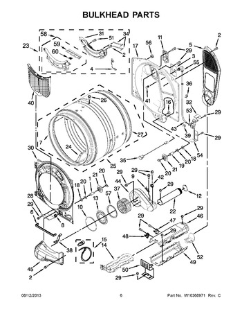 Diagram for YMED7000XW0