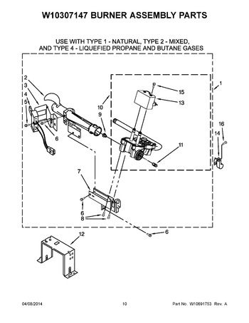 Diagram for NGD5800DW0