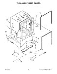 Diagram for 06 - Tub And Frame Parts