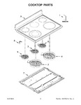 Diagram for 02 - Cooktop Parts