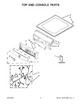 Diagram for 02 - Top And Console Parts