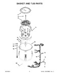 Diagram for 04 - Basket And Tub Parts