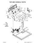 Diagram for 02 - Top And Console Parts