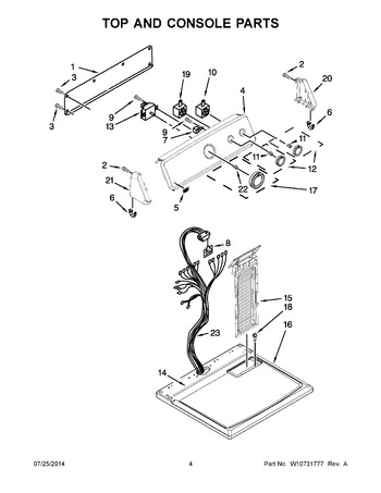 Diagram for MEDC555DW1