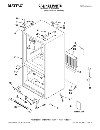 Diagram for MFD2562VEM6