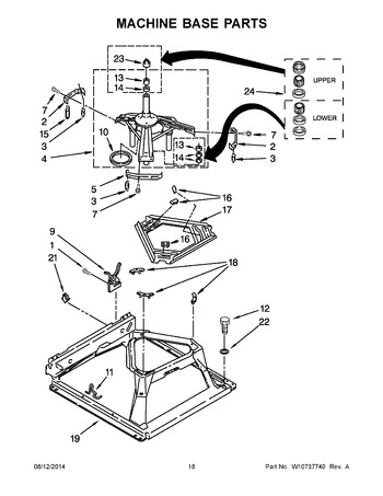 Diagram for MET3800XW2