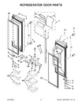 Diagram for 05 - Refrigerator Door Parts