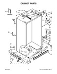 Diagram for 02 - Cabinet Parts