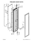 Diagram for 11 - Freezer Door Parts