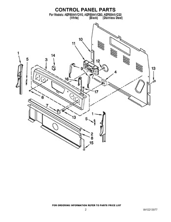 Diagram for AER5844VCW0